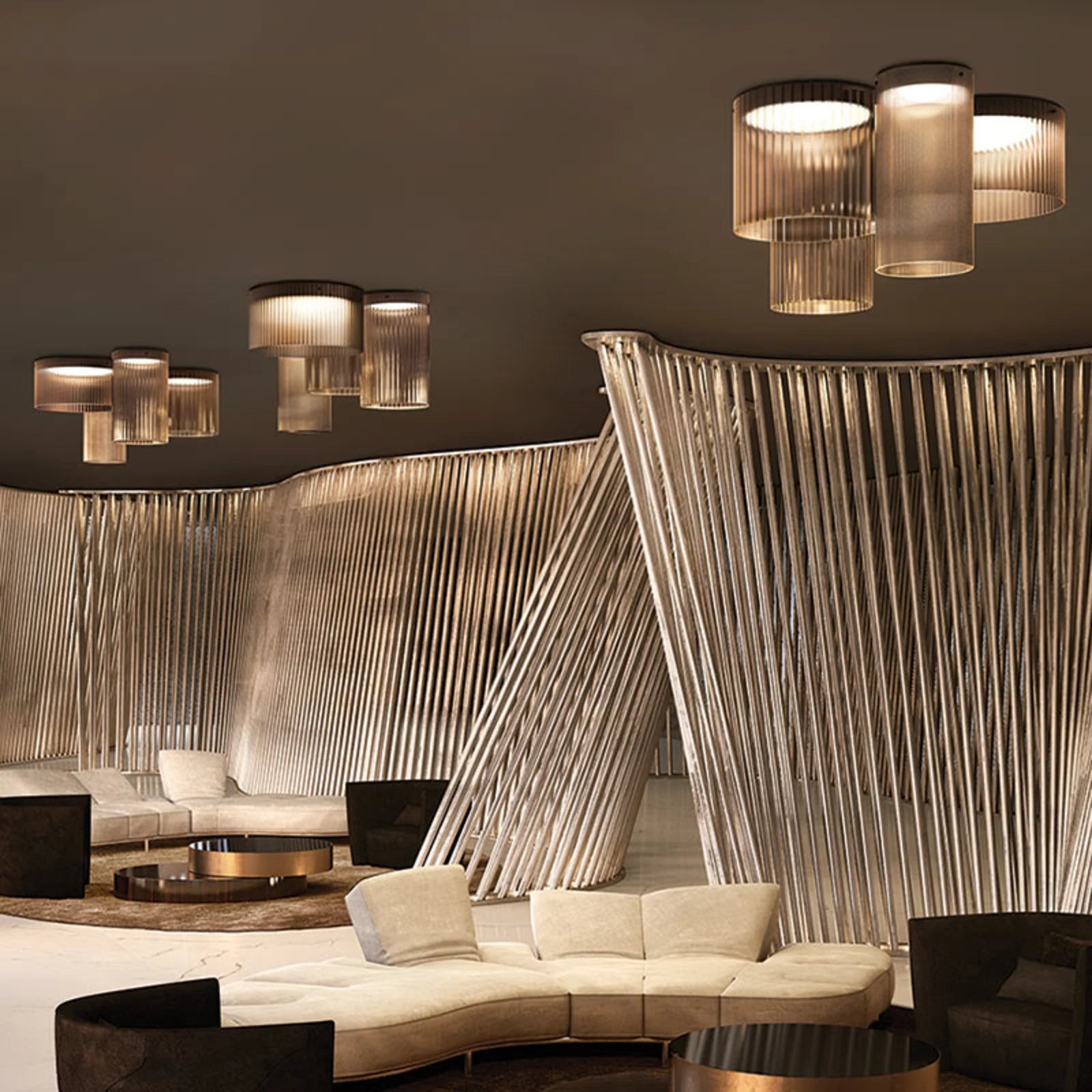 Kundalini - Lámpara de techo Giass