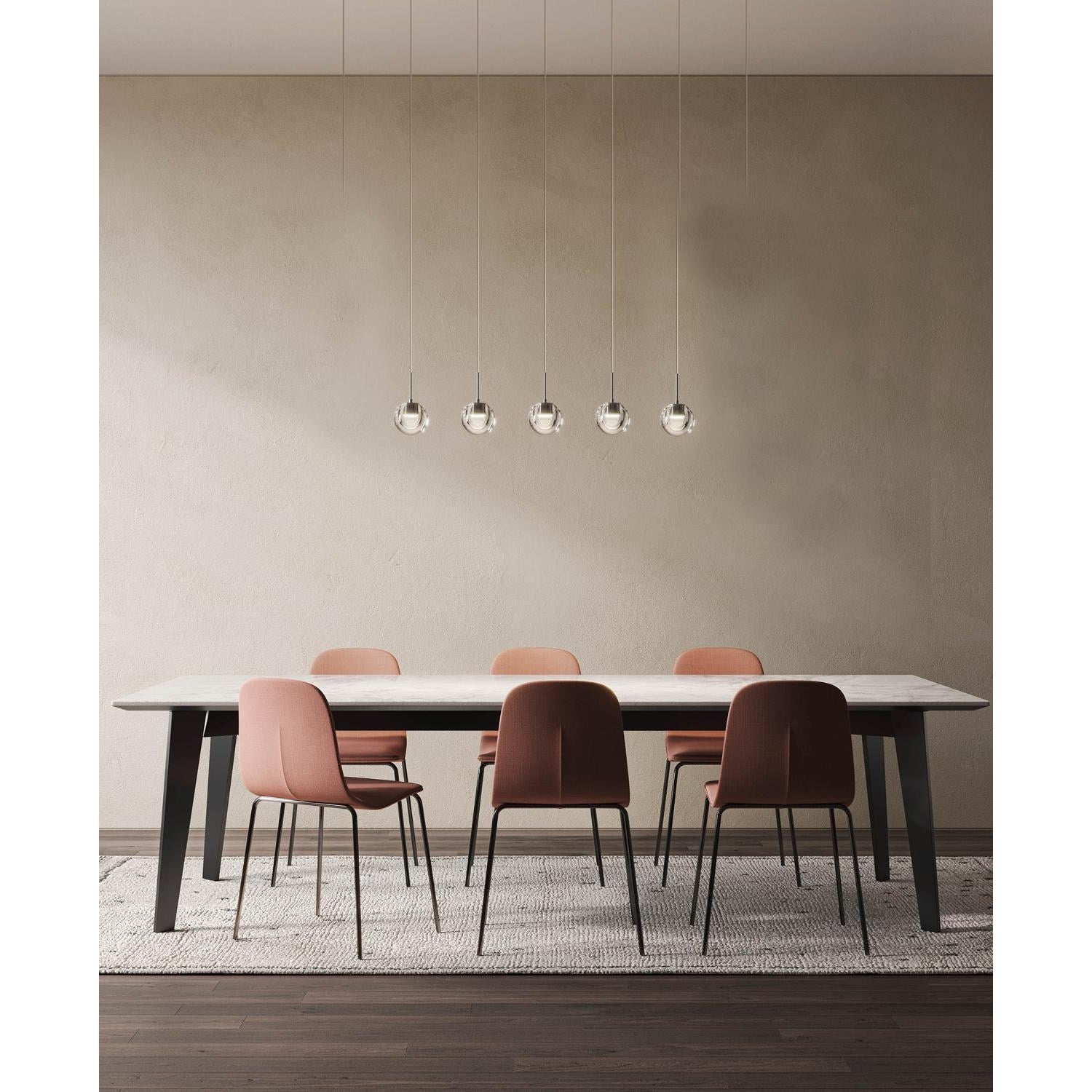 Kundalini - Juego de 5 lámparas colgantes Dew