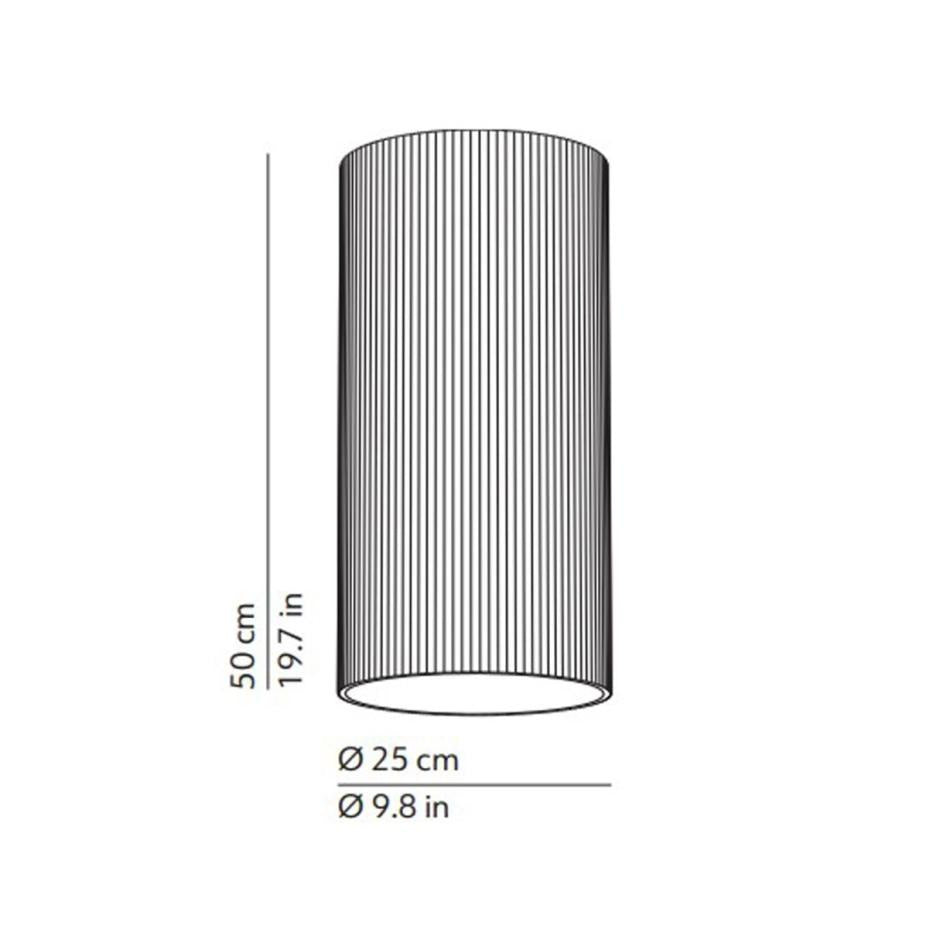 Kundalini - Lámpara de techo Giass