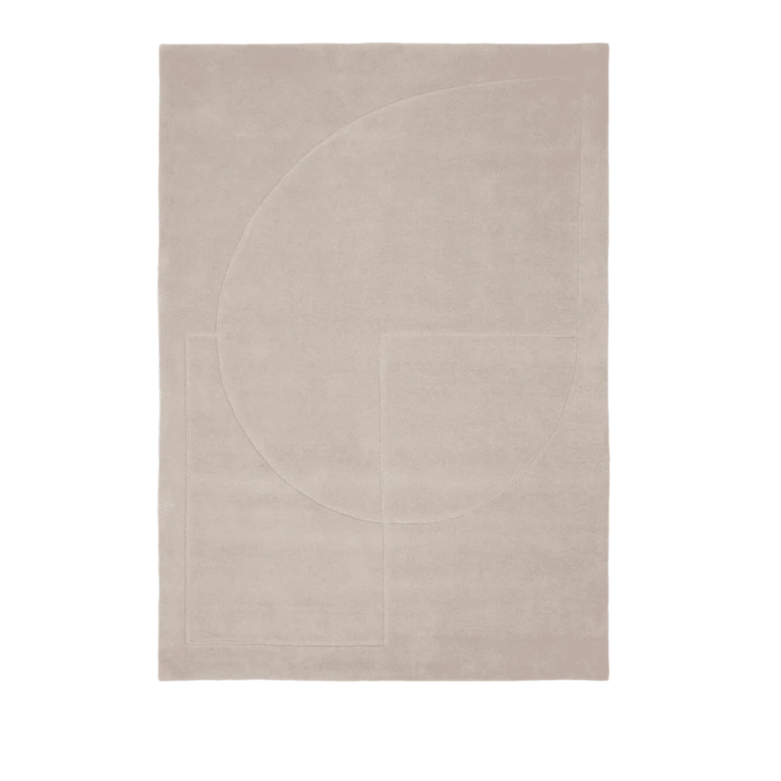Linie Design - Alfombra LINEAL POEM Beige