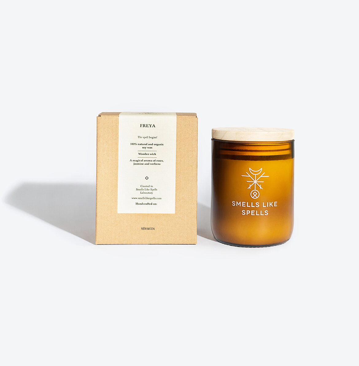 Powdered Candle in Glass - Dark Honey 160g