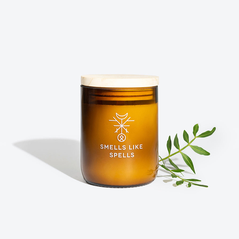 Powdered Candle in Glass - Dark Honey 160g