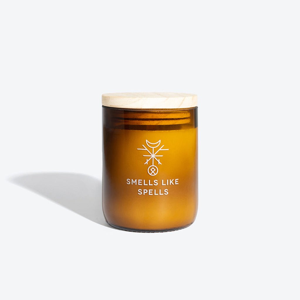 Powdered Candle in Glass - Dark Honey 160g