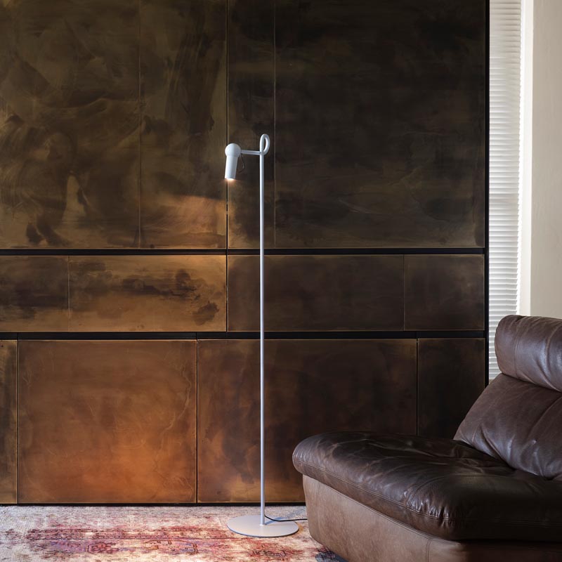 Kundalini - Lámpara de pie LED Bird