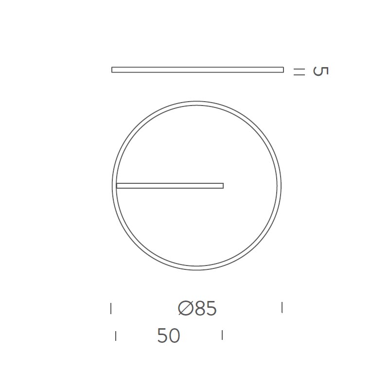 Gandia Blasco - Solanas Lounge Table 45 cm