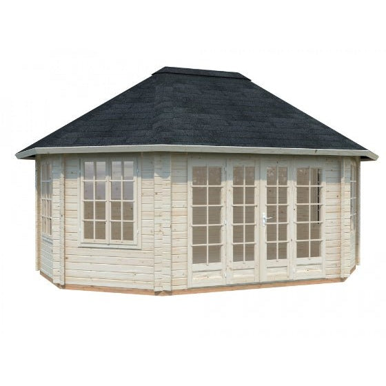 Palmako - Barrel sauna model Anita 1.3 + 0.7 m²