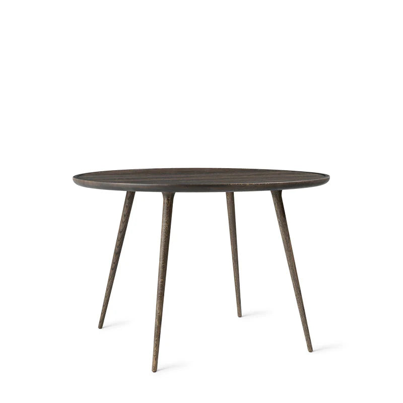 Mater - Mesa de comedor Accent Ø 110 de roble oscuro