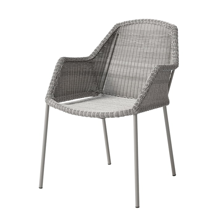 Unopiu - Welcome sofa module right Teak / Rope