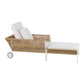 Punto - Sillón de tejido Liegesessel con ot. reposapiés
