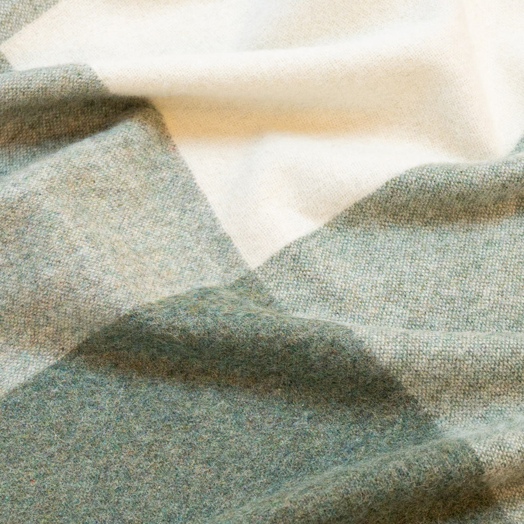 Natural Alpaca Wool Throw - Classic