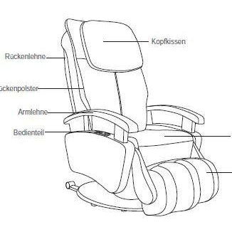 - Alpha Techno - Massage Chair AT-301