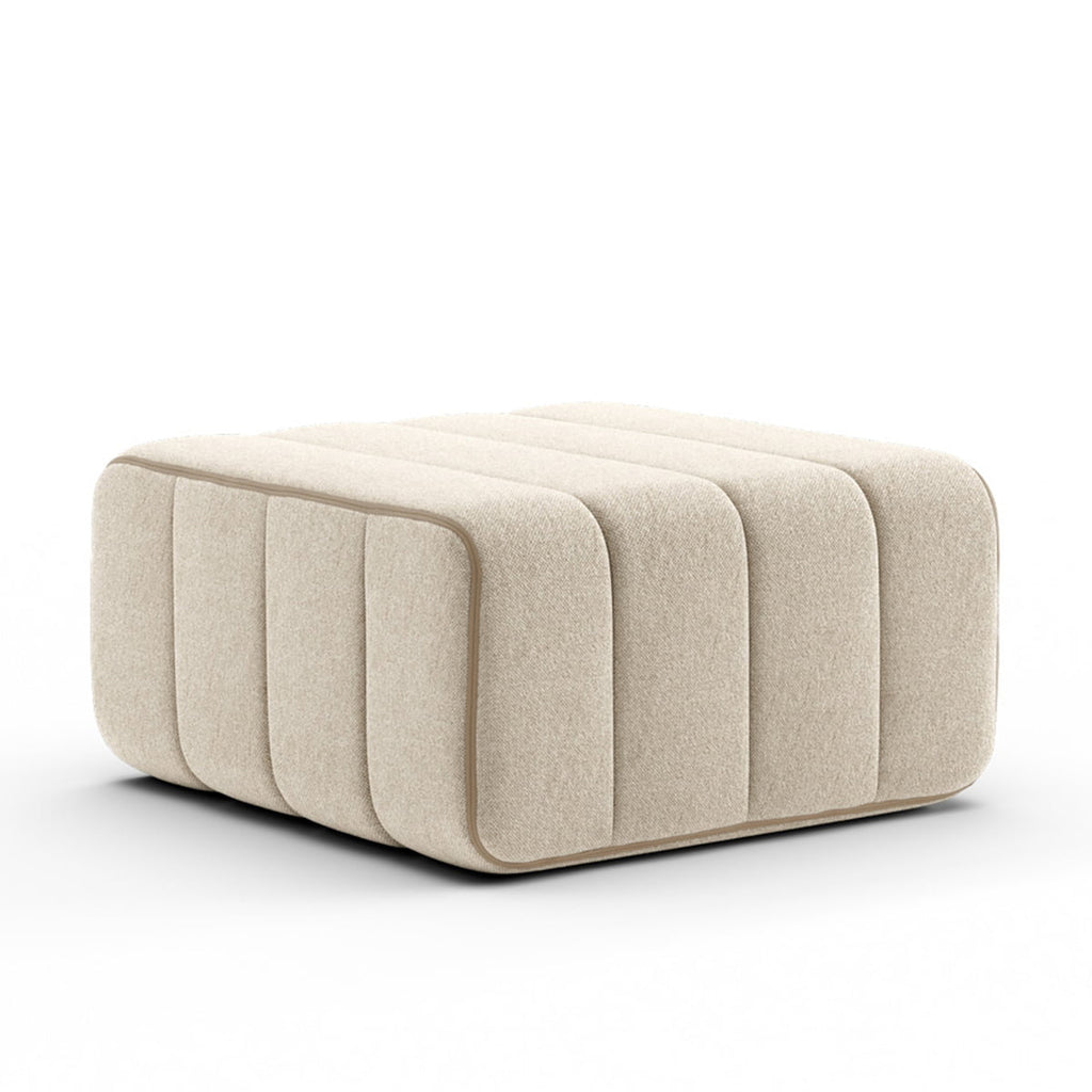 Ambivalencia - Curt Pouf Módulo de Sofá Beige