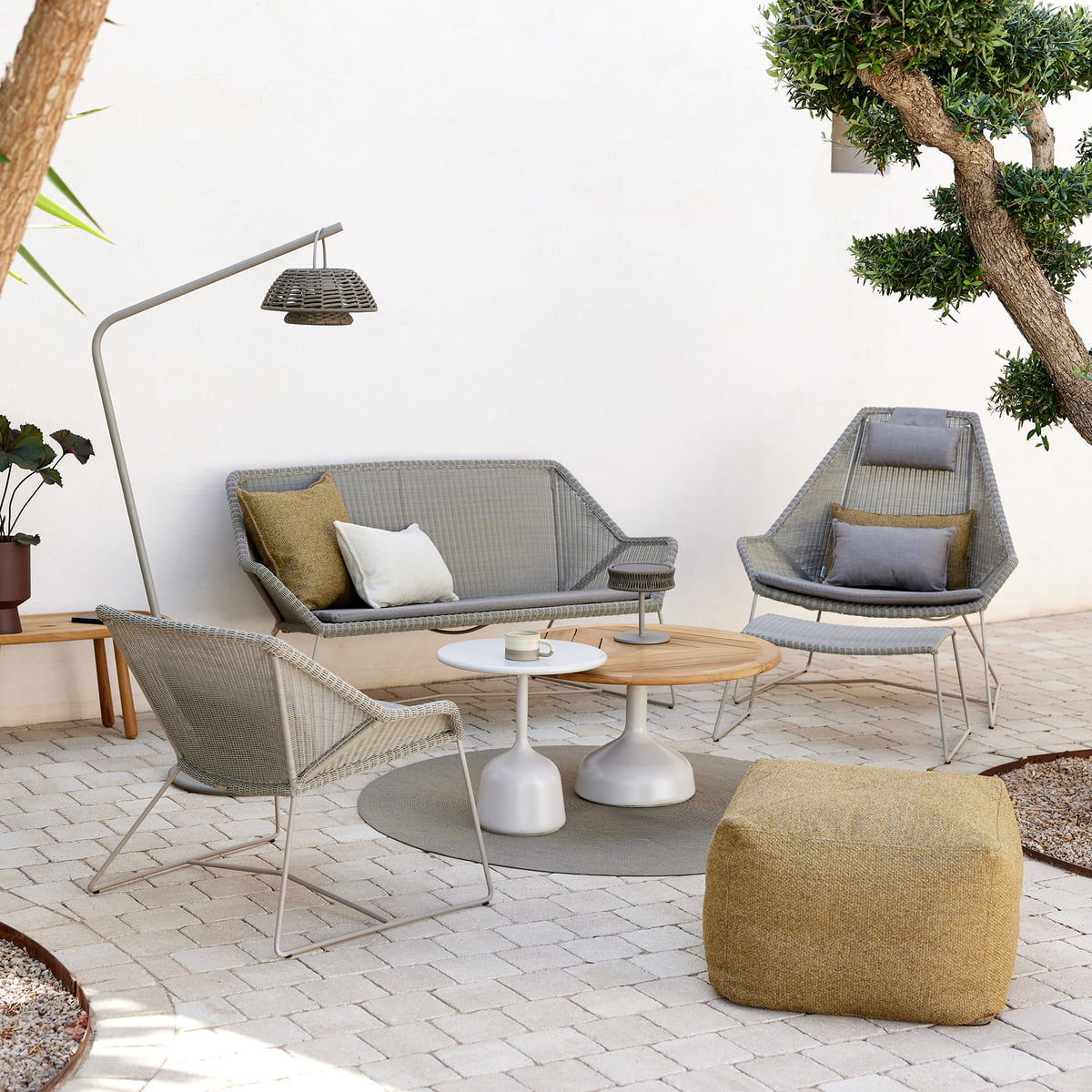 Unopiù Welcome sofa module left Teak & Rope | Verus Living Shop