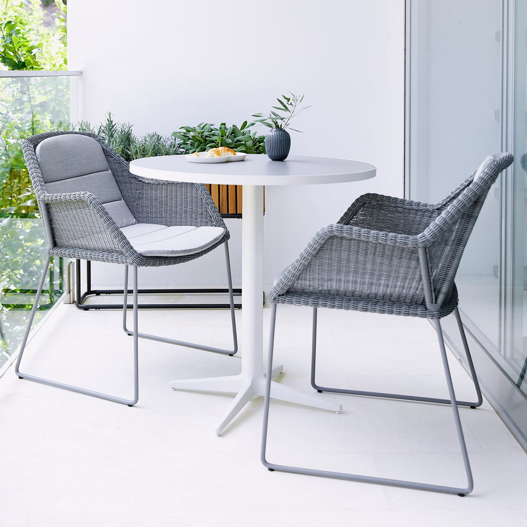 Elegant sofa module made of Teak & Rope from the Welcome series by Unopiù – perfect for stylish outdoor lounges. Discover now at Verus Living.