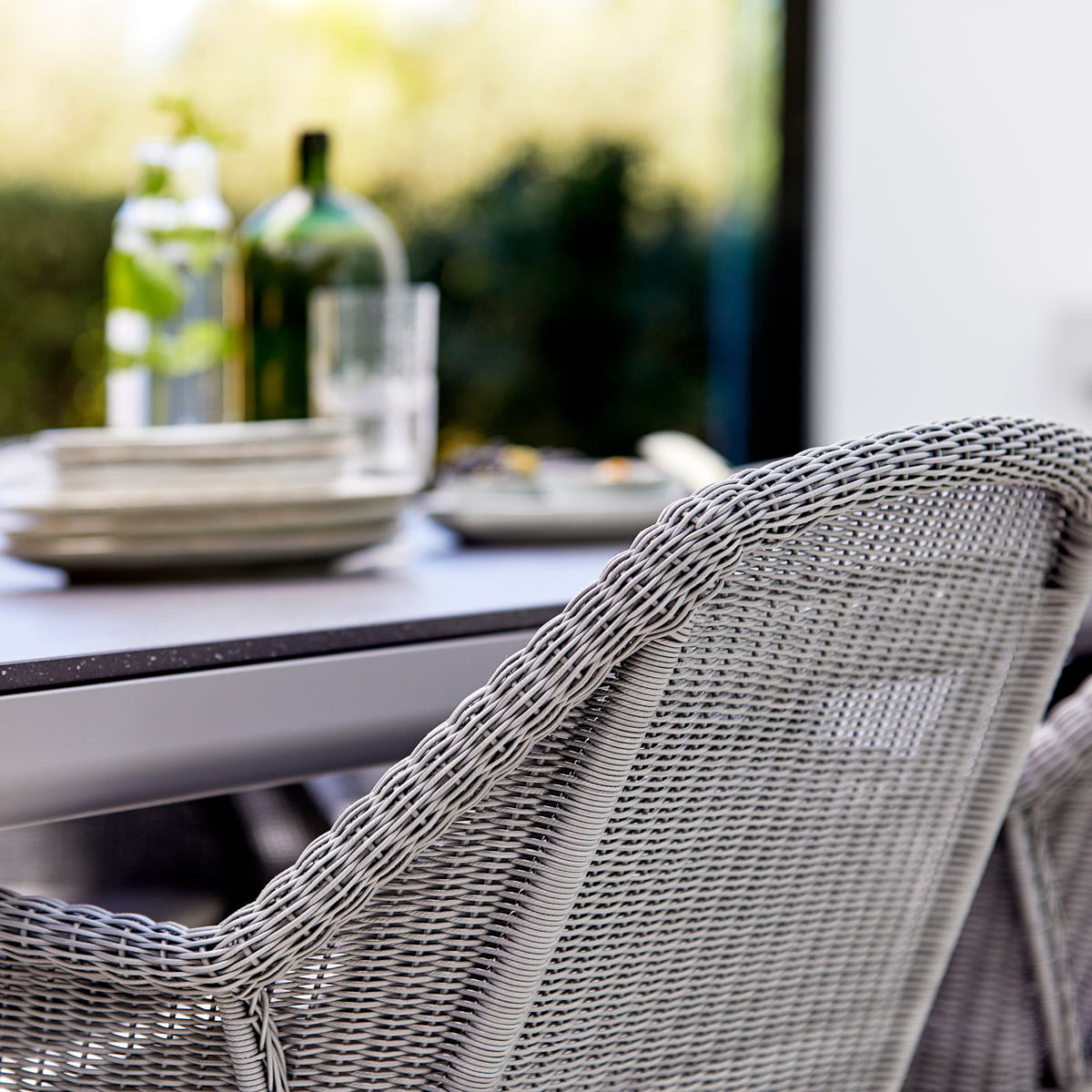 Unopiu - Welcome sofa module right Teak / Rope