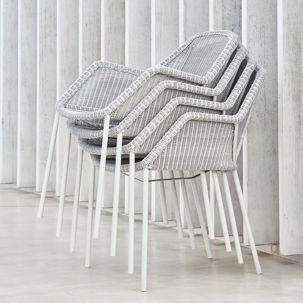 Unopiu - Welcome sofa module right Teak / Rope