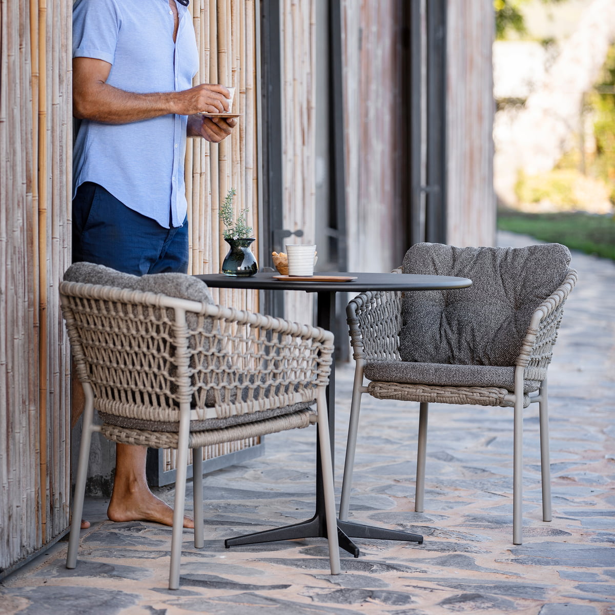J46 Chair Beech White by FDB Møbler | Verus Living Shop