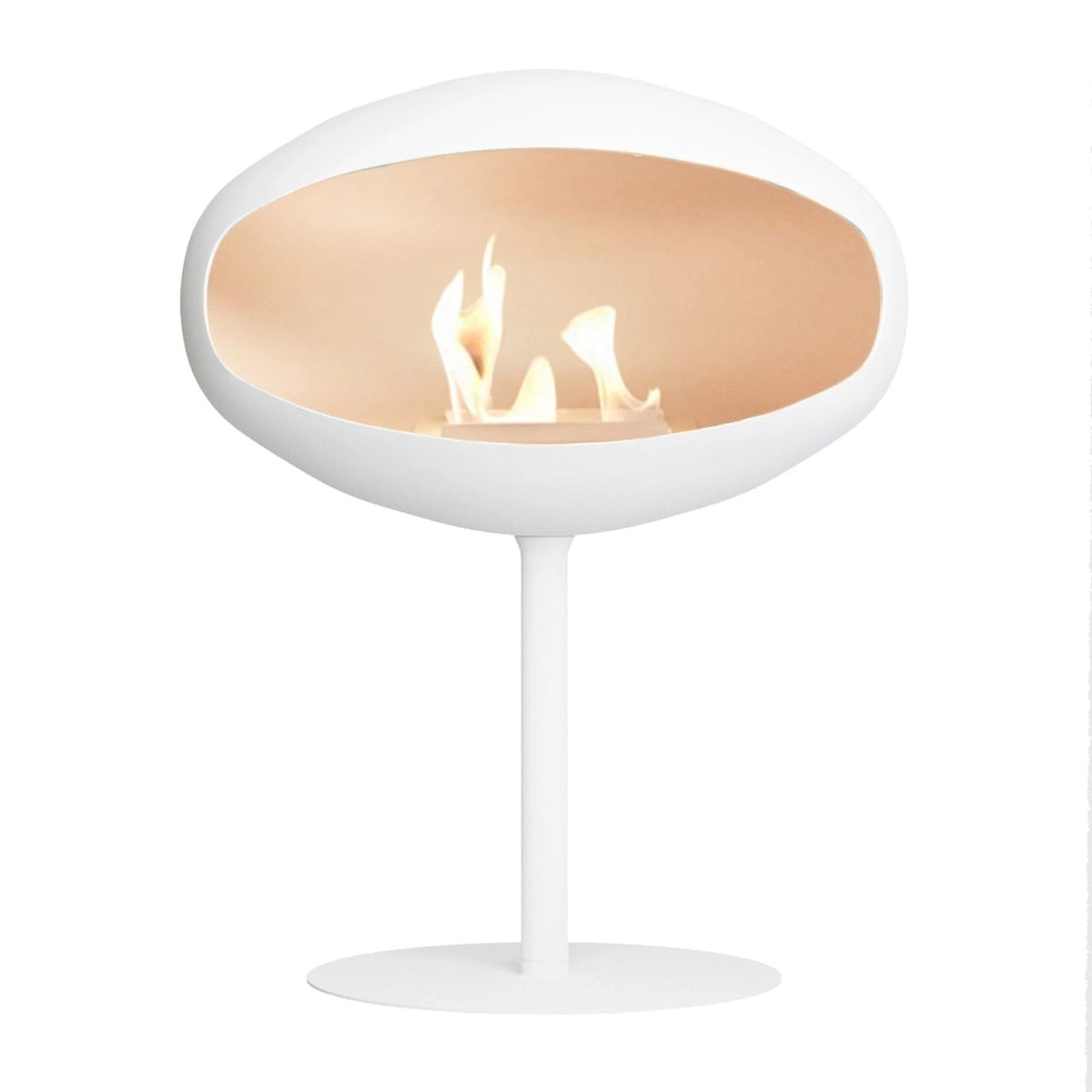   - Cocoon Fires - Pedestal Ethanol-Kamin weiss                              