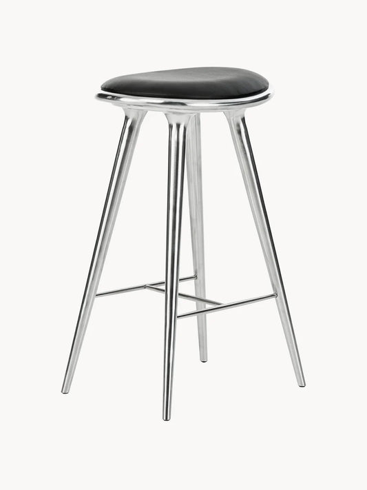 Mater - High Stool Barhocker Aluminium