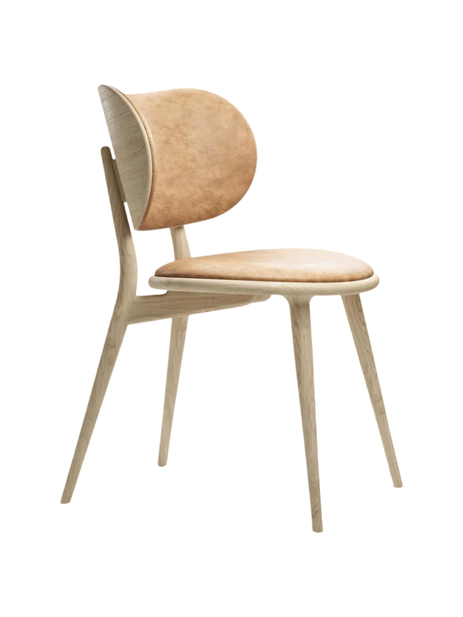 Mater - La Silla del Comedor de Madera de Roble Claro