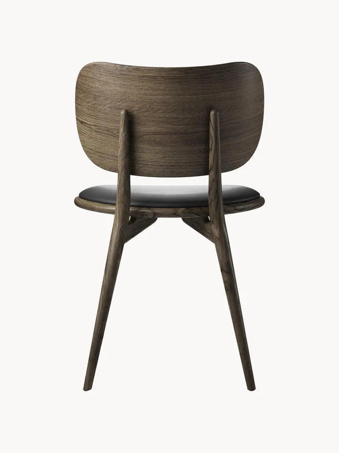 Mater - La Silla del Comedor de Madera de Roble Oscuro