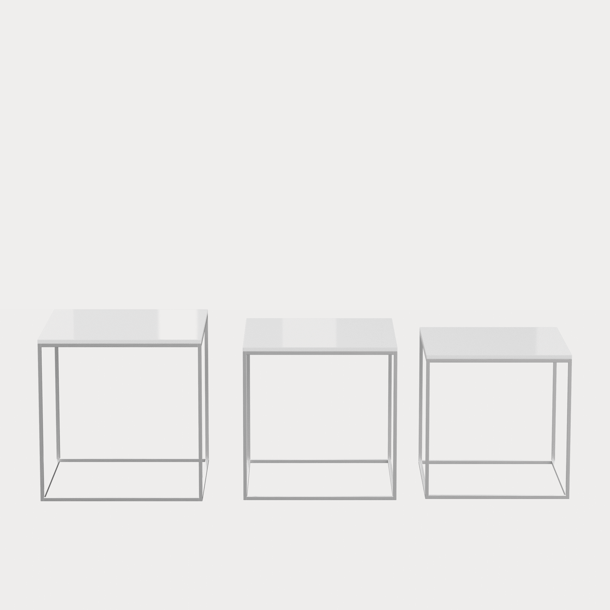 Fritz Hansen - Set de 3 Mesas Auxiliares PK71™