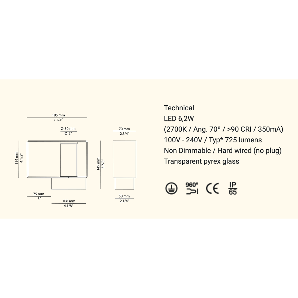 - Estiluz - Ceiling Light Volta L92S.2T-W