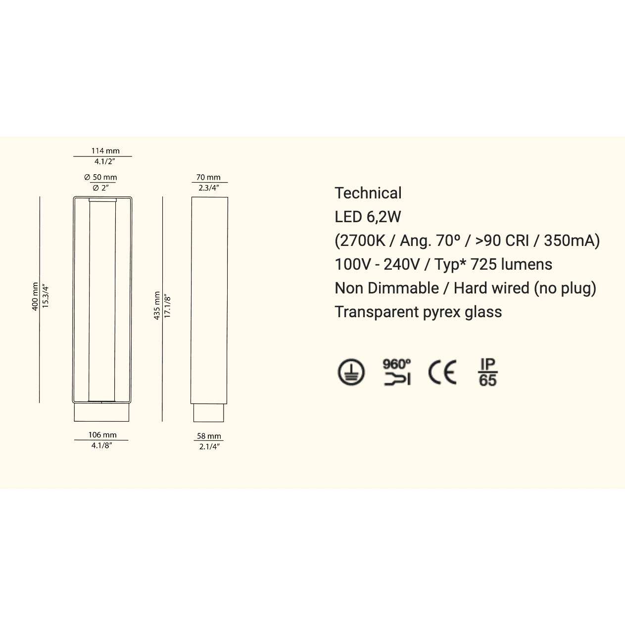 - Estiluz - Outdoor Floor Lamp Frame P-4054X
