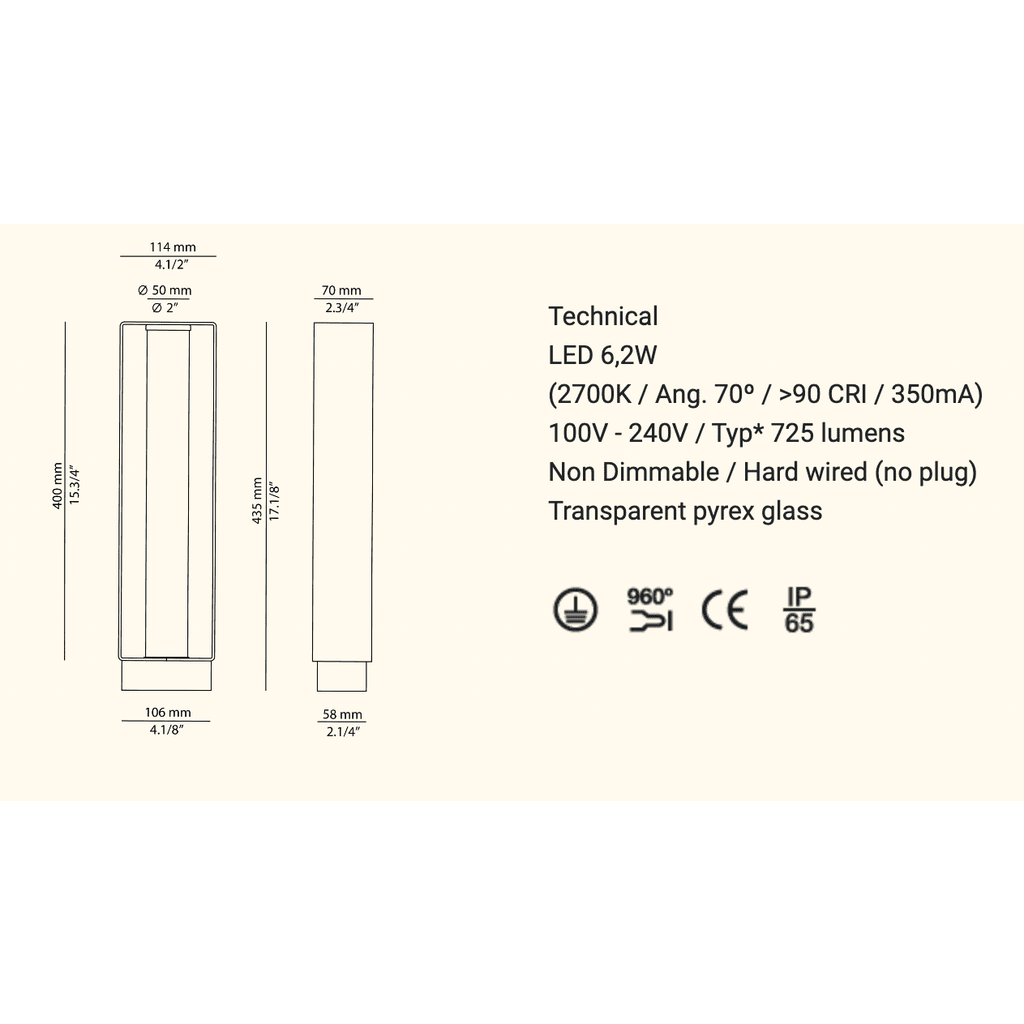 - Estiluz - Outdoor Floor Lamp Frame P-4054X