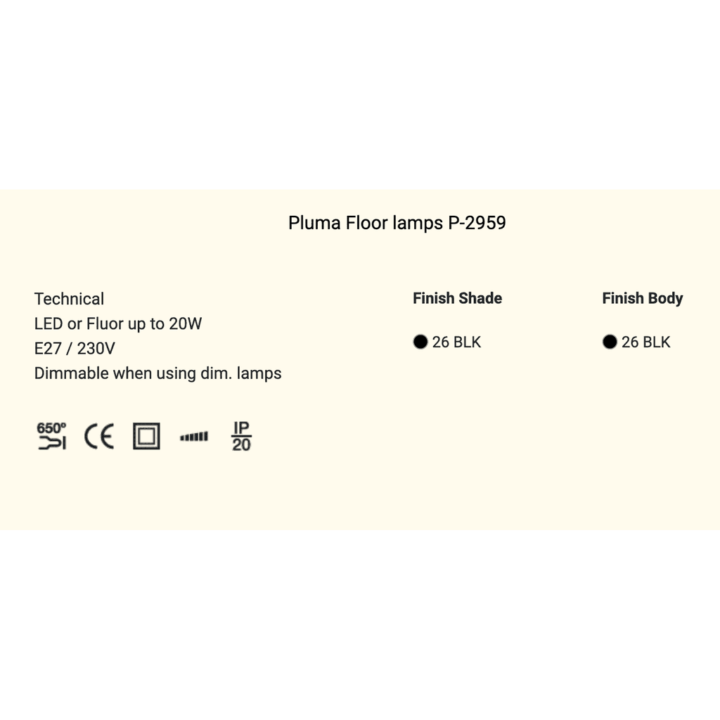 - Estiluz - Outdoor Floor Lamp Frame P-4056X