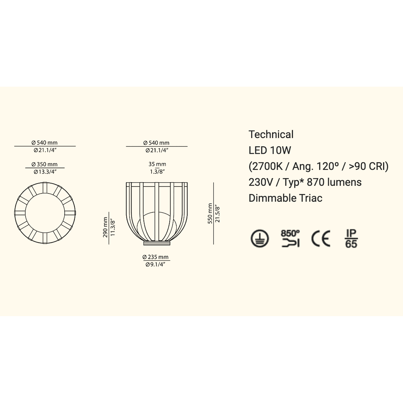 - Estiluz - Floor Lamp Alfi P-3748