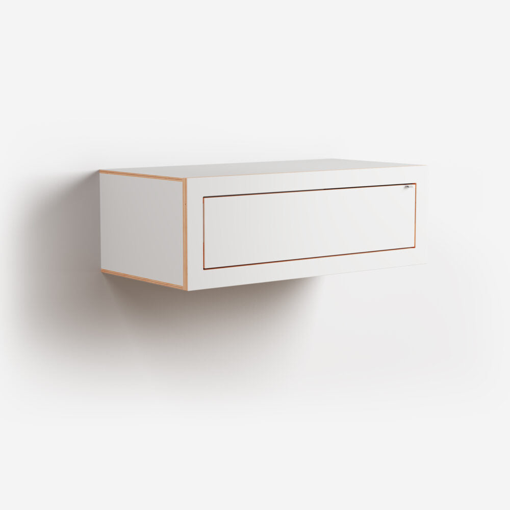 Ambivalencia - Fläpps Box Consola de pared Blanca