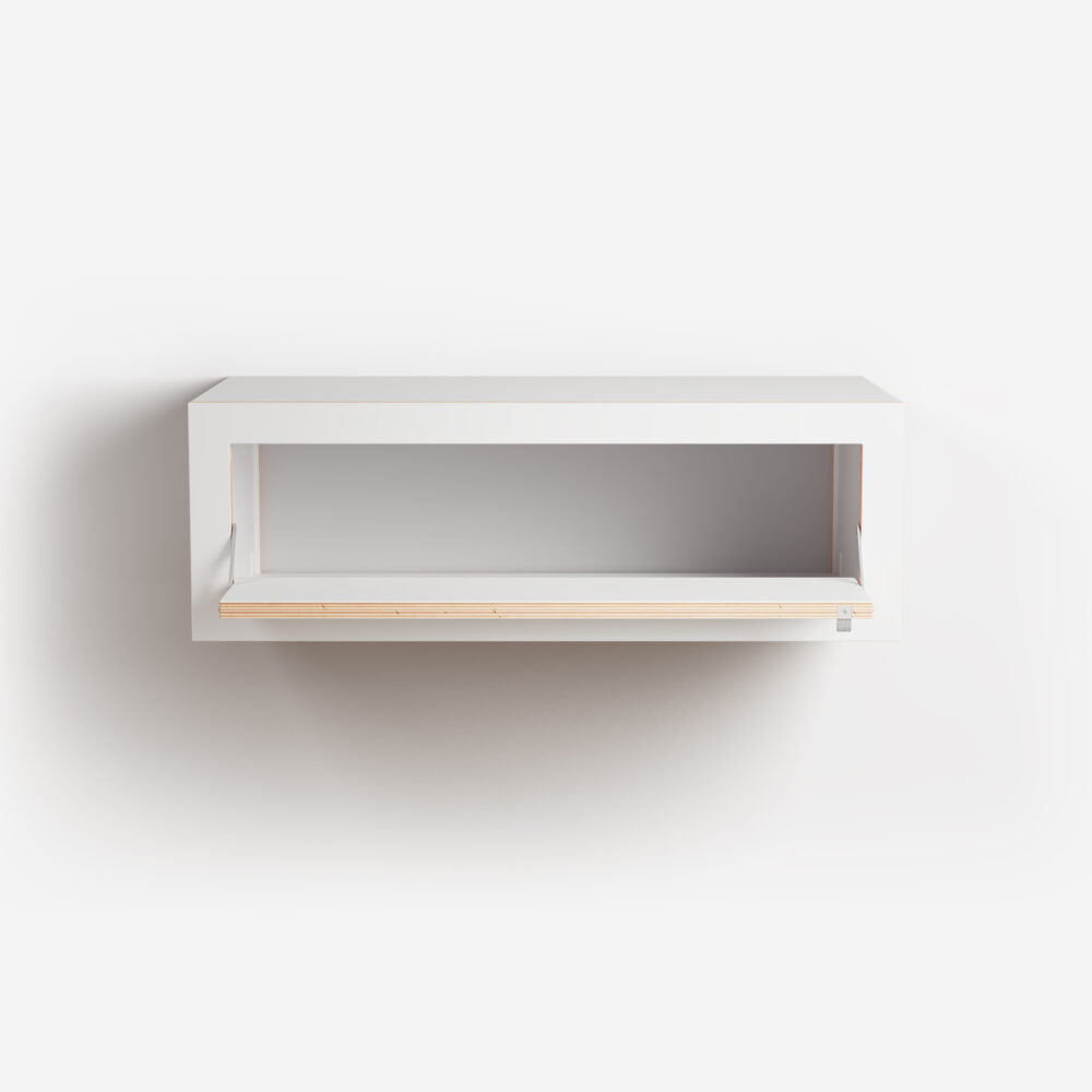 Ambivalencia - Fläpps Box Consola de pared Blanca