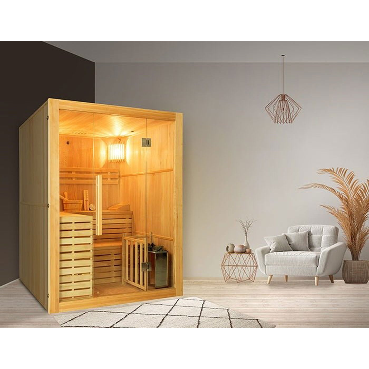 - France Sauna - Apollon 3C Quartz Infrared Cabin