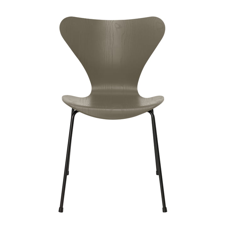 Fritz Hansen - Silla Serie 7 3107 de fresno teñido