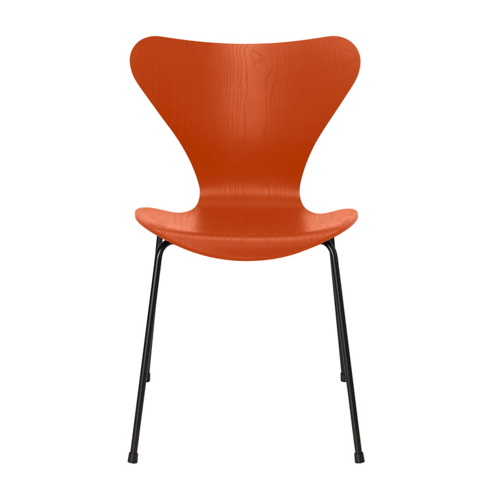 Fritz Hansen - Silla Serie 7 3107 de fresno teñido