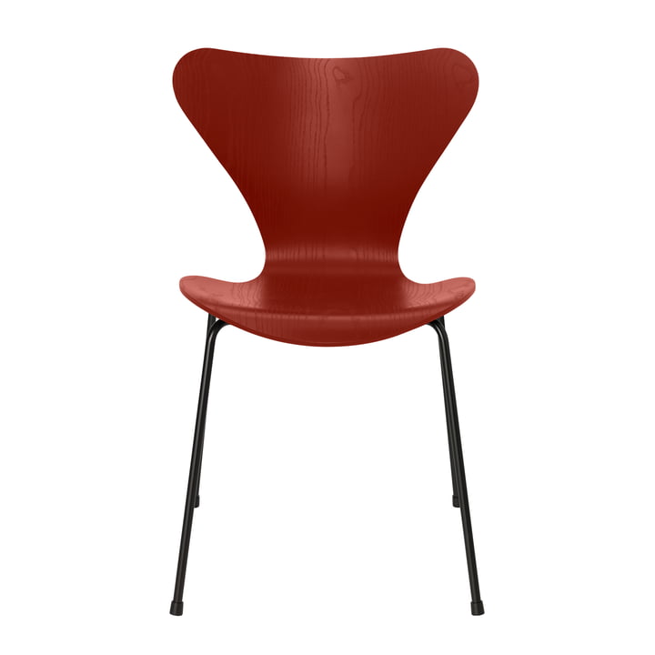 Fritz Hansen - Silla Serie 7 3107 de fresno teñido