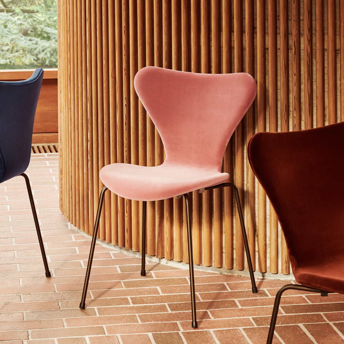 Fritz Hansen - Silla Serie 7 3107 Tapizada