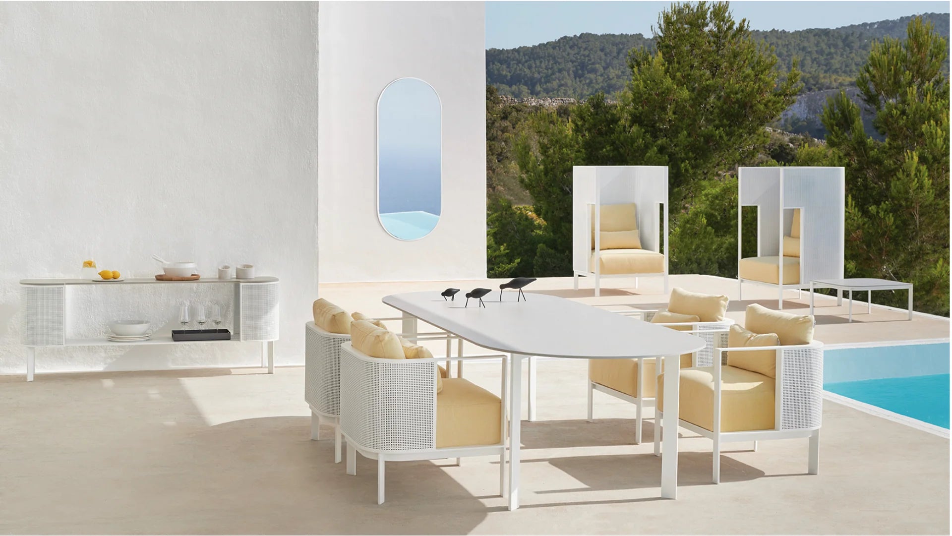 Gandia Blasco - Sillón Lounge Cocoon Solanas