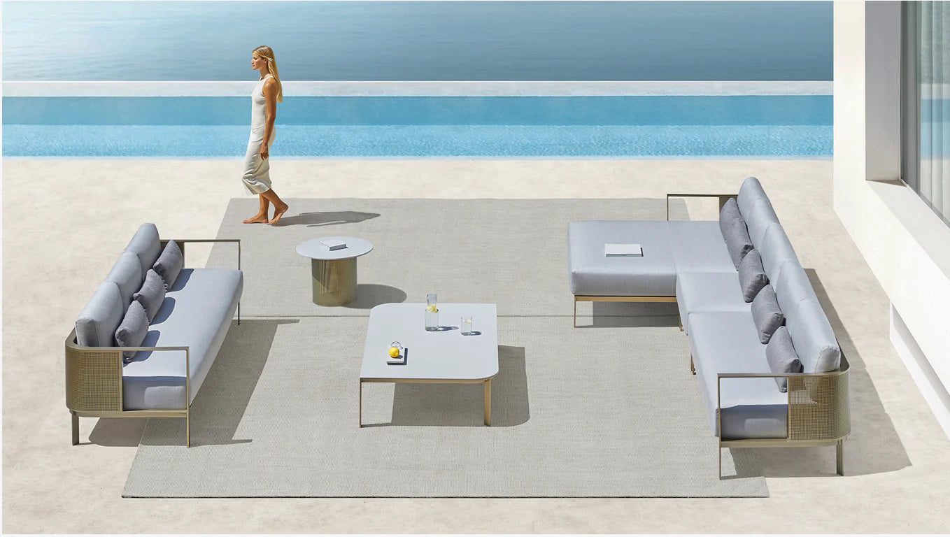 Gandia Blasco - Solanas Sofa Endmodul links Sectional 1