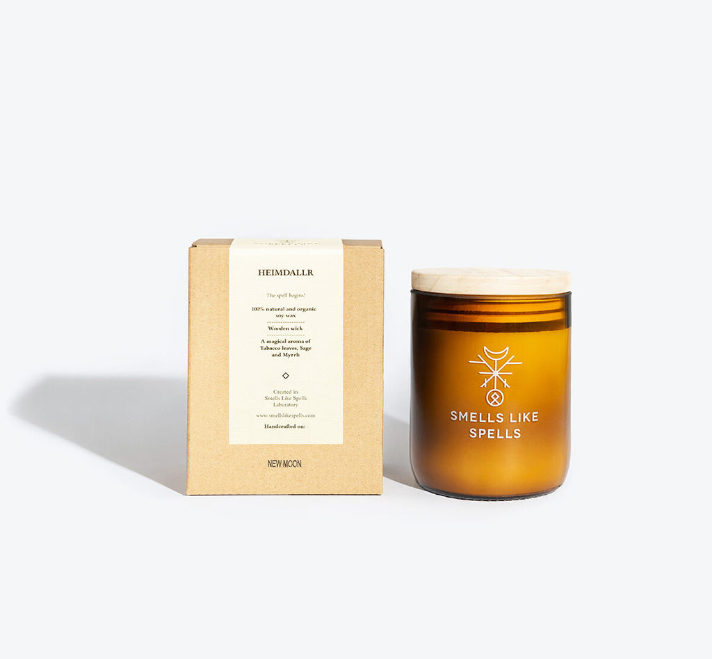 Powdered Candle in Glass - Dark Honey 160g