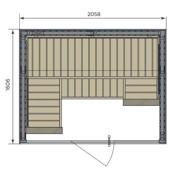 - Harvia - Outdoor Sauna Legend