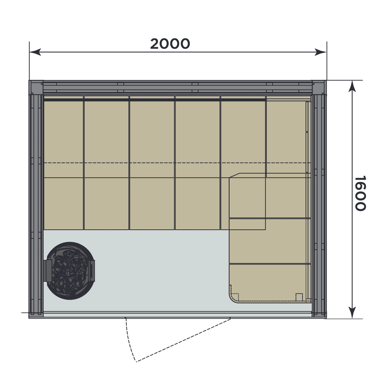 - Harvia - Radiant Infrared Cabin Mini