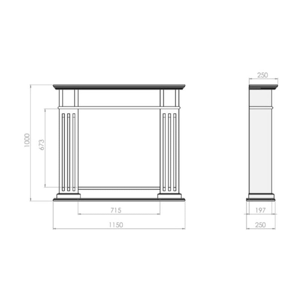 - Infire - Ethanol fireplace Incyrcle Stand