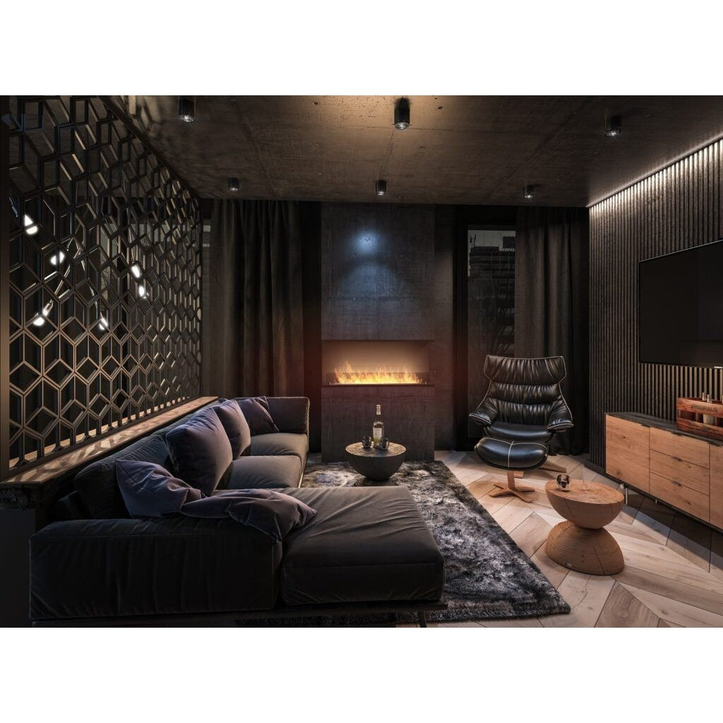 - Infire - Ethanol fireplace Inside C1000V3 (with wide frame)