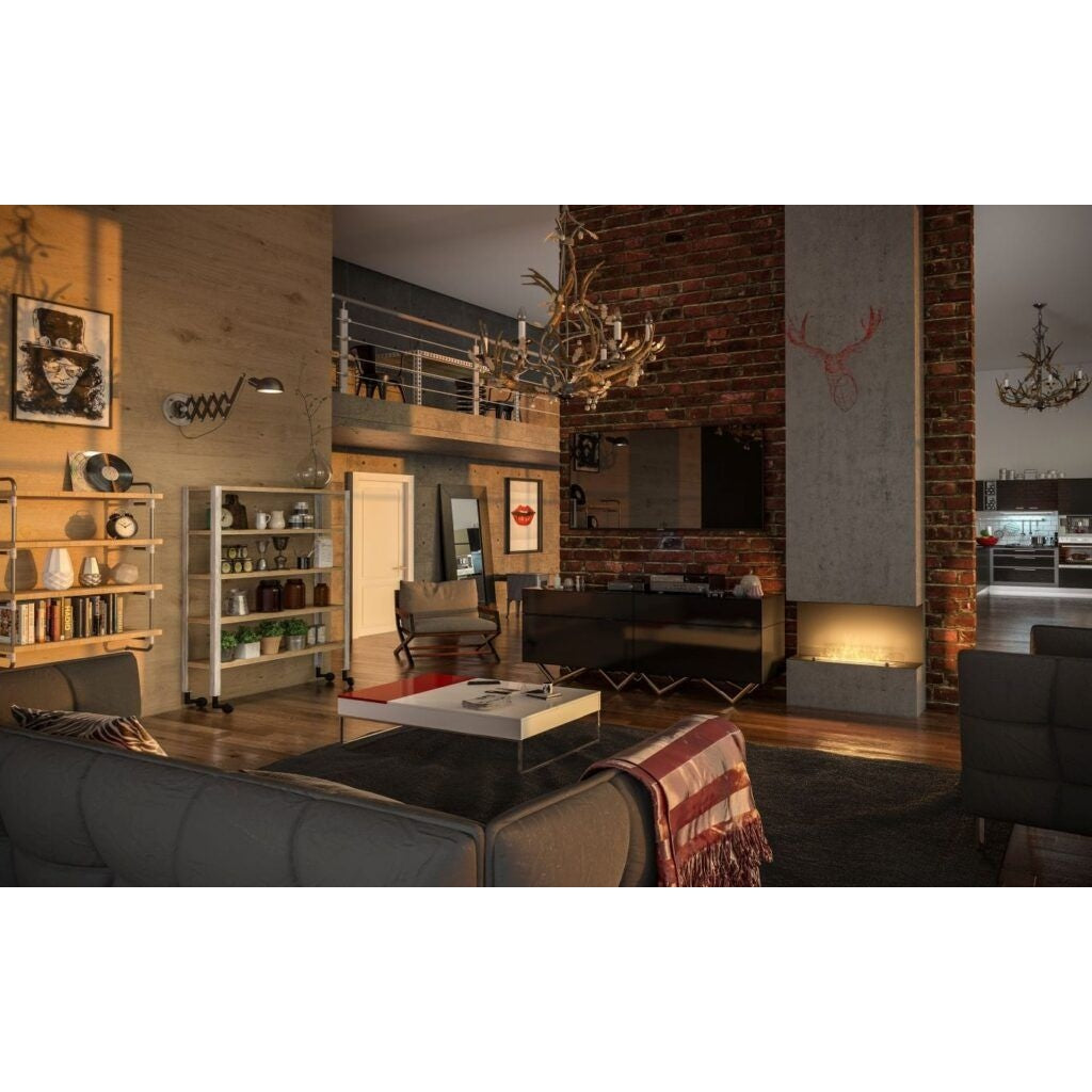- Infire - Ethanol fireplace Inside C1200V2 (with frame)
