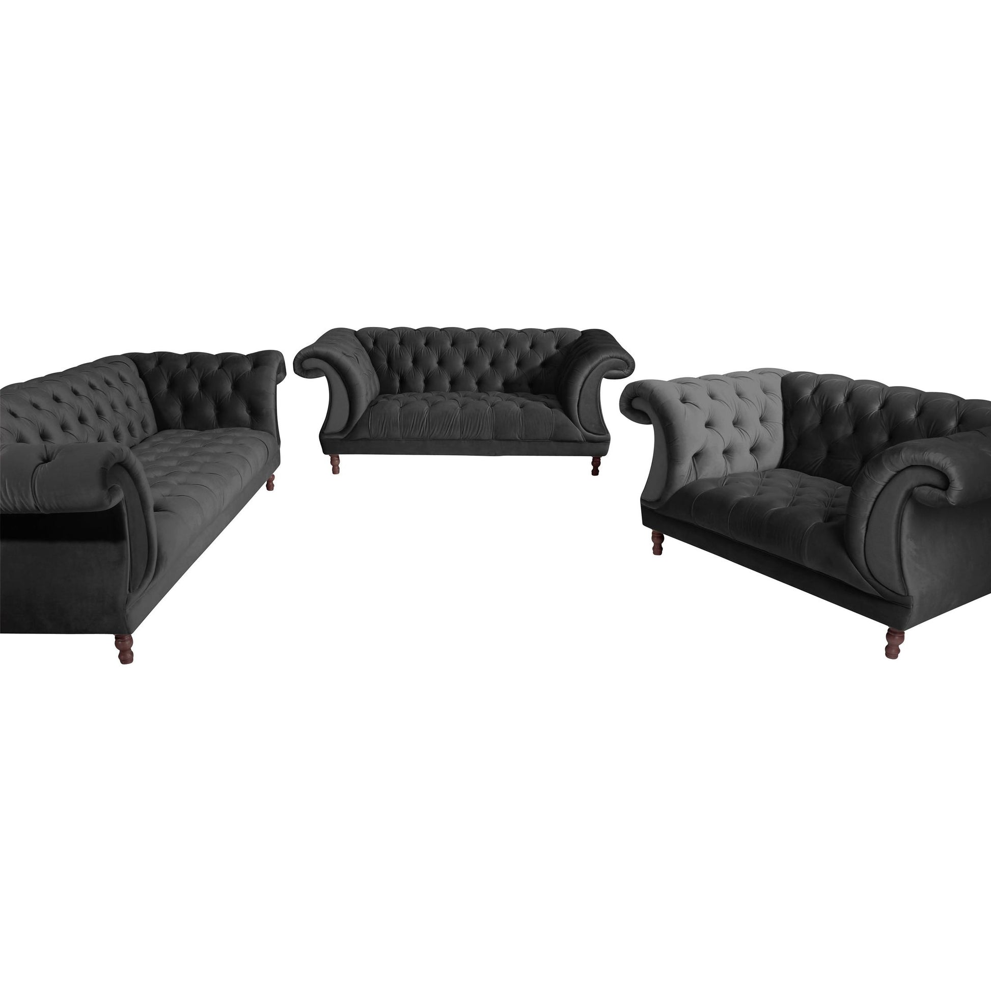 Max Winzer - 2-Sitzer Sofa Ivette Samtvelour in 12 Farben