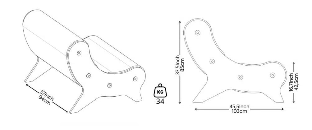 Unopiu - Sillón Davos