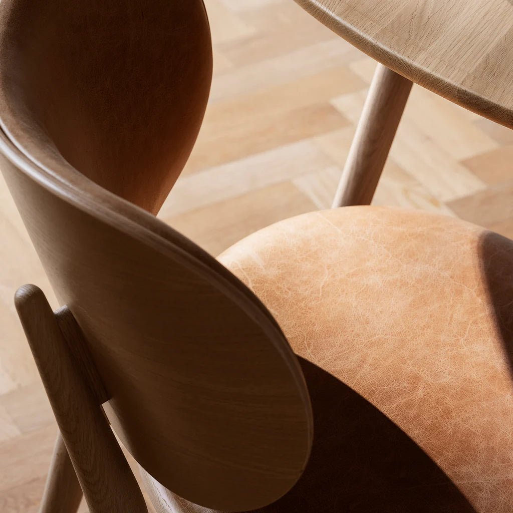 Mater - La Silla del Comedor de Madera de Roble Claro