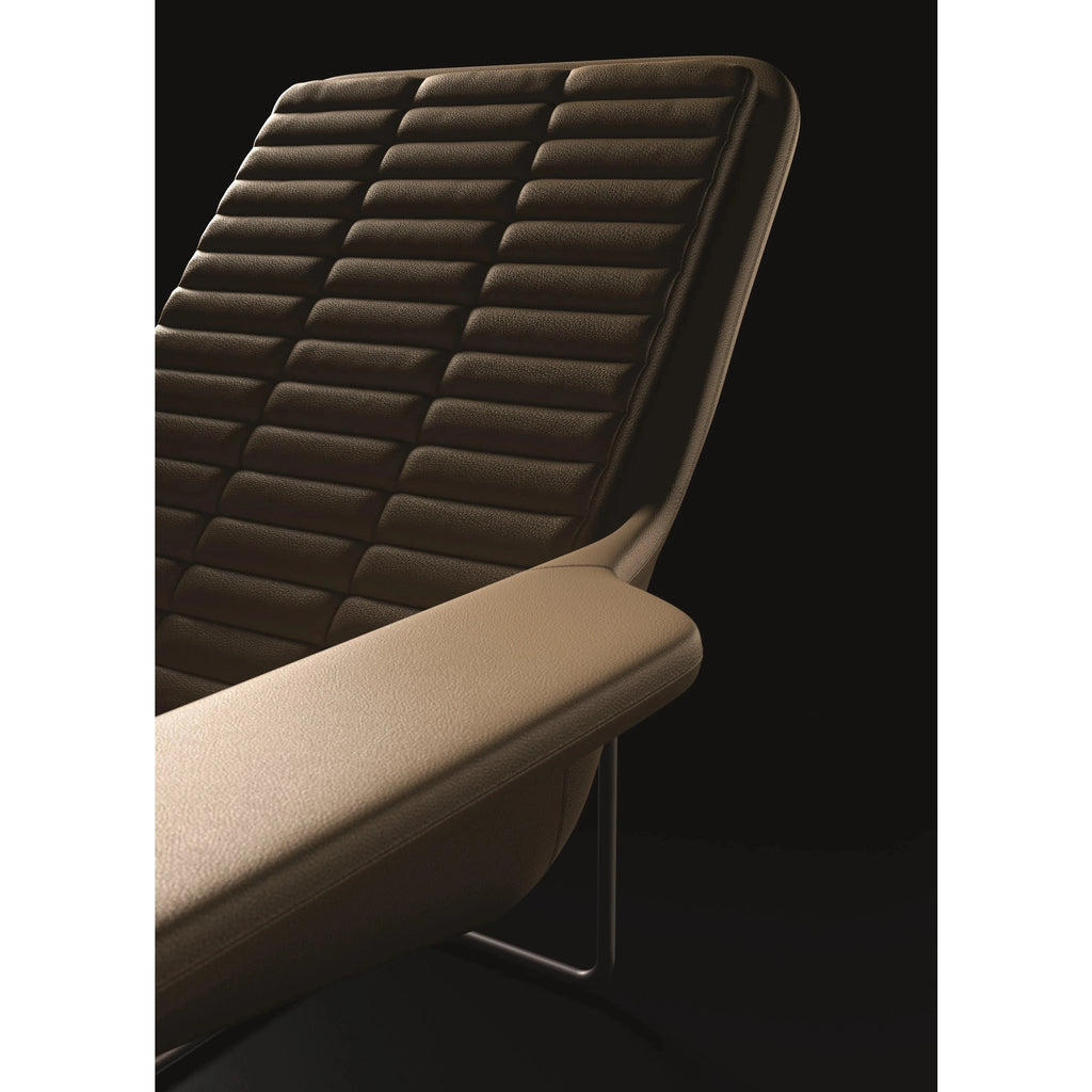 Ditre Italia - ORIGAMI Chaise longue de cuero